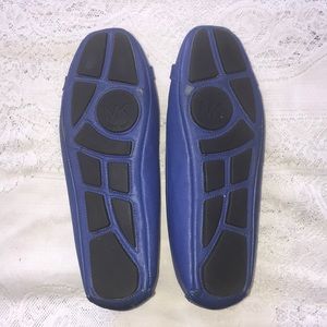Michael Kors Shoes - Michael Kors Blue Leather Flats Michael Kors Shoes - Michael Kors Blue Leather Flats